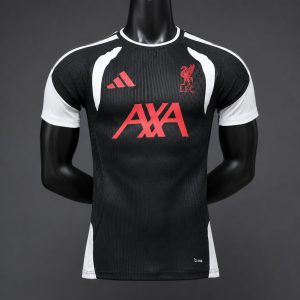 Player Version 26 27 Liverpool Training Black Jersey - Front