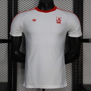 Player Version 26 27 Liverpool White Terrace Icons Jersey - Front