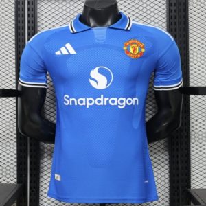 Player Version 26 27 Manchester United Blue Special Edition Jersey - Front