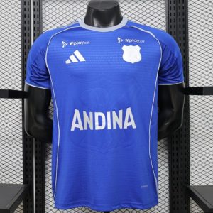 New arrivals Player Version 26 27 Millonarios FC Royal Blue Home Jersey - Front