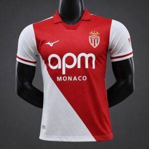 Player Version 26 27 Monaco Home Jersey - Front