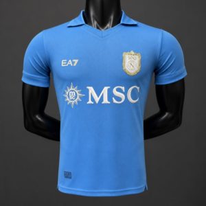 Player Version 26 27 Napoli Home Jersey - Front