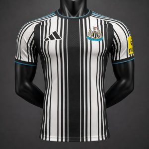 New arrivals Player Version 26 27 Newcastle United Home Jersey - Front
