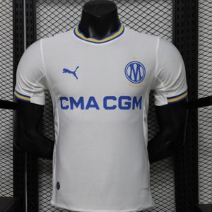 New arrivals Player Version 26 27 Olympique de Marseille White Home Jersey - Front