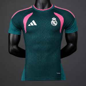 Player Version 26 27 Real Madrid Daek Green Training Jersey - Front