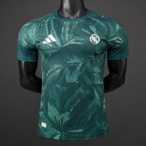 New arrivals Player Version 26 27 Real Madrid Pre-Match Deep Green Jersey - Front