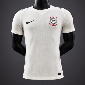 New arrivals Player Version 26 27 SC Corinthians Home White Jersey - Front