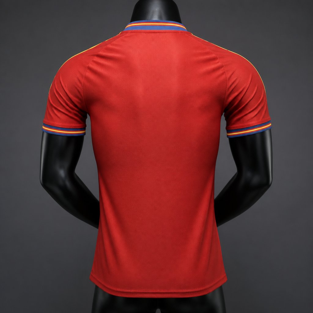 player version 26 27 spain special edition jersey back Player Version 26 27 Spain Special Edition Jersey - Back