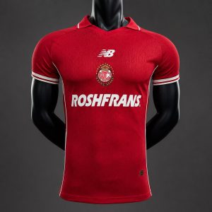 Player Version 26 27 Toluca Home Red Jersey - Front