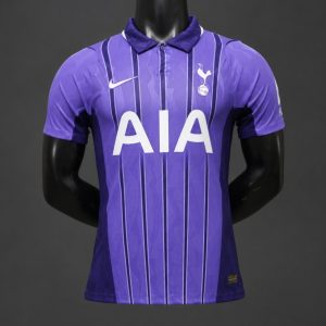 Player Version 26 27 Tottenham Hotspur Third Purple Stripes Jersey - Front