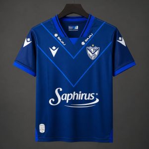 Player Version 26 27 Vélez Sársfield Navy Blue V-Geometric Away Jersey - Front