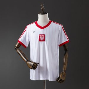 Poland 1982 Home Retro Jersey S-XXL - Front
