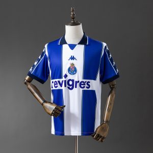 Porto 99 00 Retro Home Jersey S-XXL - Front