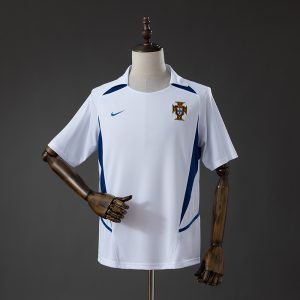 Portugal 2002 Away Retro Jersey S-XXL - Front