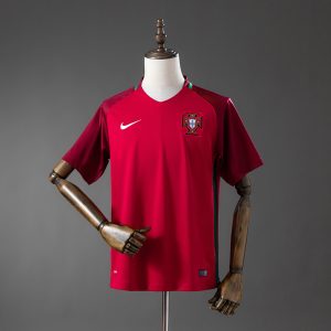 Portugal 2018 Home Retro Jersey S-XXL - Front