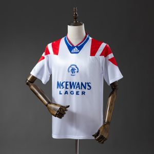 Rangers 92 94 Away Retro Jersey S-XXL - Front