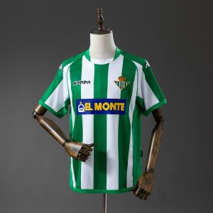Real Betis 01 02 Home Retro Jersey S-XXL - Front