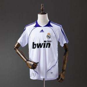 Real Madrid 07 08 Home Retro Jersey S-XXL - Front