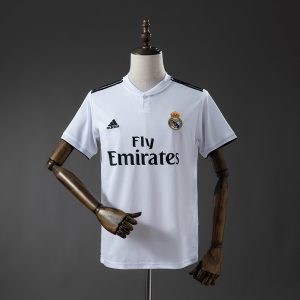 Real Madrid 18 19 Home Retro Jersey S-XXL - Front