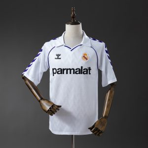 Real Madrid 1988 Home Retro Jersey S-XXL - Front