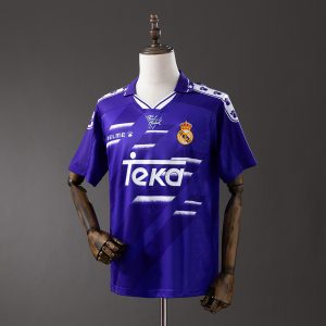 Real Madrid 1994 96 Away Retro Jersey S-XXL - Front