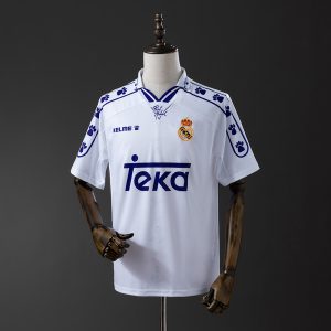 Real Madrid 94 96 Home Retro Jersey S-XXL - Front