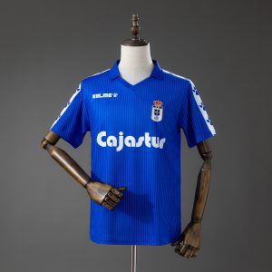 Real Oviedo 92 93 Home Retro Jersey S-XXL - Front