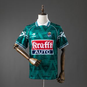 New arrivals Real Sociedad 95 96 Retro Away Jersey S-XXL - Front