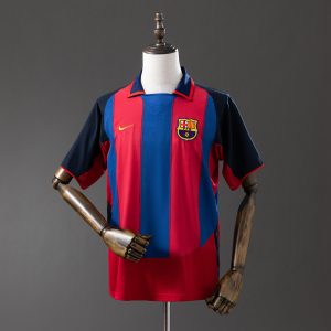 Retro 03 04 Barcelona home S-XXL - Front