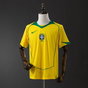 New arrivals Retro 2004 06 Brazil homeS-XXL - Front