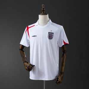New arrivals Retro 2006 England home S-XXL - Front
