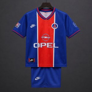 Retro 95 96 Kids PSG Paris Saint-Germain Home Jersey - Front