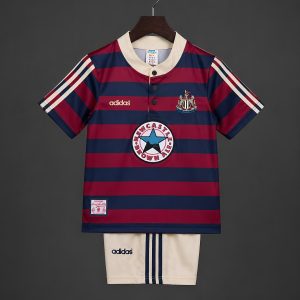 Retro 95 97 Kids Newcastle United Away Jersey - Front
