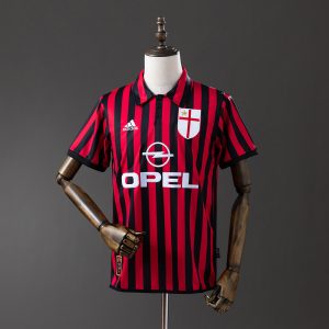 Retro 99 00 AC Milan home S-XXL - Front