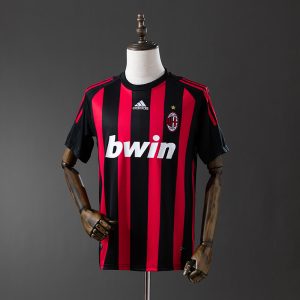 Retro AC Milan 08 09 Home S-XXL - Front