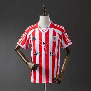 New arrivals Retro Athletic Bilbao 100th Anniversary Home Stadium S-XXL - Front