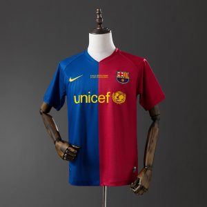 Sale Retro Barcelona 08 09 UEFA Champions League Home S-XXL - Front