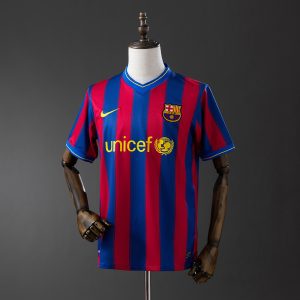 New arrivals Retro Barcelona 09 10 Home S-XXL - Front