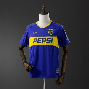 New arrivals Retro Boca Juniors 03 04 home S-XXL - Front