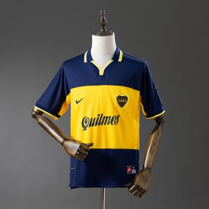 New arrivals Retro Boca Juniors 1999 home S-XXL - Front
