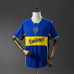 Retro Boca Juniors 2001 home - Front