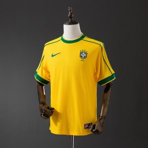 Sale Retro Brazil 1998 home S-XXL - Front