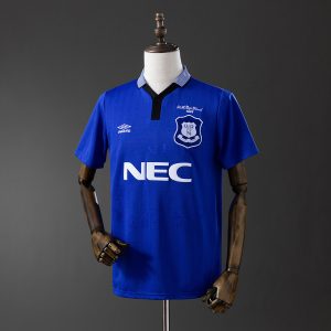 Sale Retro Everton 94 95 home S-XXL - Front