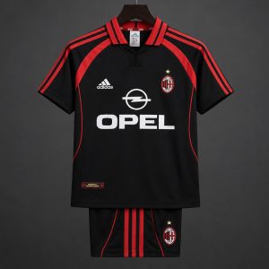 Retro Kids 00 01 AC Milan Third Jersey - Front