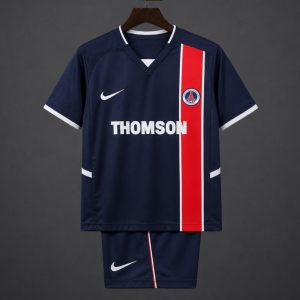 Retro Kids 02 03 PSG Paris Saint-Germain Home Jersey - Front