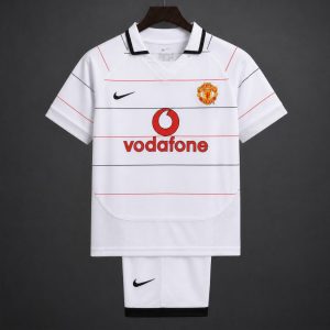 Retro Kids 03 05 Manchester United Away Jersey - Front