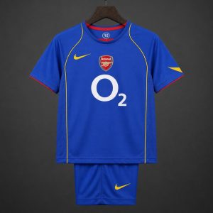 Retro Kids 04 05 Arsenal Away Jersey - Front