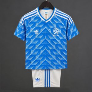 Retro Kids 1988 Netherlands Away Jersey - Front