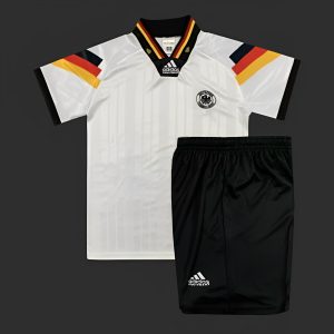 Retro Kids 1992 Germany Home Jersey - Front