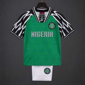 Retro Kids 1994 Nigeria Home Jersey - Front